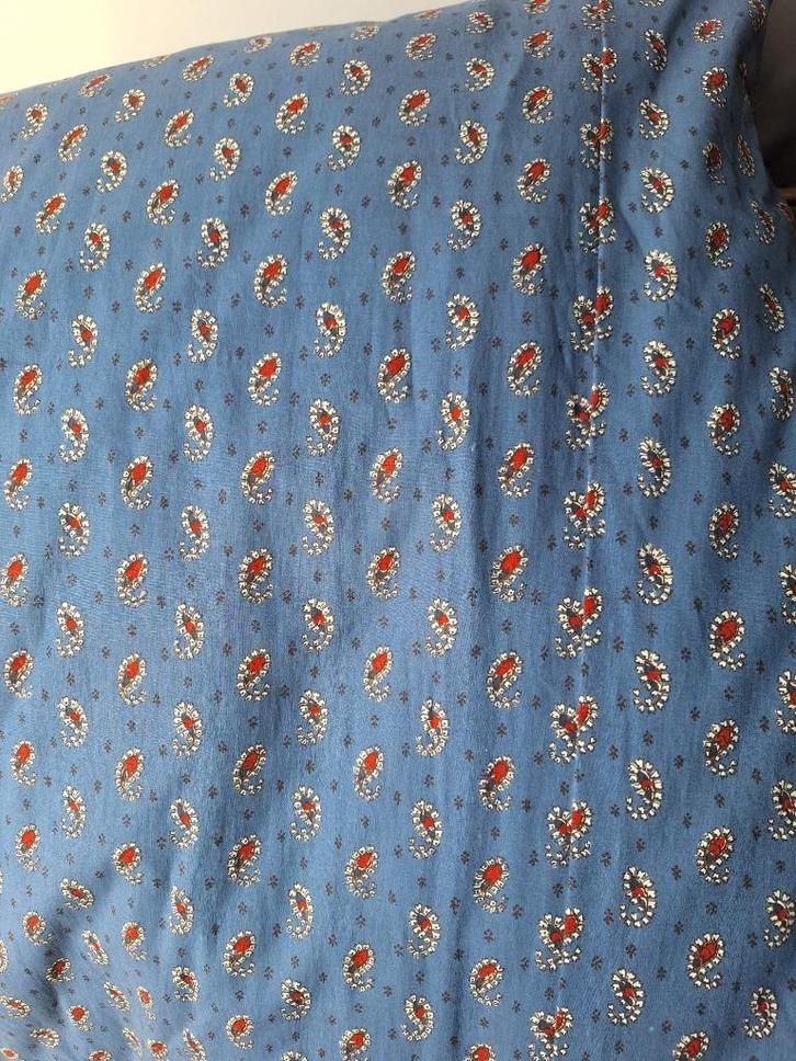 gordijnen, Huis en Inrichting, Stoffering | Gordijnen en Lamellen, Gebruikt, 200 cm of meer, 200 cm of meer, Blauw, Rood, Ophalen