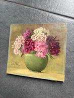 Bloemen in vaas, olieverfschilderij van Diny Pot, Antiek en Kunst, Kunst | Schilderijen | Klassiek, Ophalen