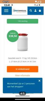 VOER TONNEN TE KOOP, Watersport en Boten, Ophalen, Zo goed als nieuw, Overige typen