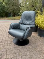 Prachtige Swedese relax draaifauteuil, Huis en Inrichting, ., Design draaifauteuil, Ophalen of Verzenden, Zo goed als nieuw