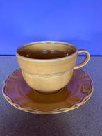 Z.g.a.n=okergeel kop en schotel=Pagnossin, Antiek en Kunst, Ophalen of Verzenden