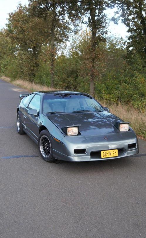 Pontiac Fiero 2.8 GT AUT K6 1987 Blauw, Auto's, Pontiac, Bedrijf, Benzine, Coupé, Automaat, Geïmporteerd, Blauw, Achterwielaandrijving