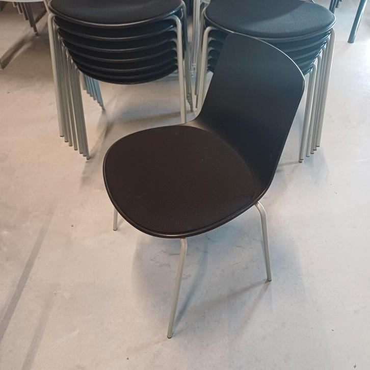 12 x design stoelen kantoor kantine partij stoelen, Huis en Inrichting, Stoelen, Gebruikt, Vijf, Zes of meer stoelen, Bruin, Ophalen