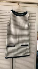 Zwart wit gestreept jurk mt M, Kleding | Dames, Jurken, Maat 38/40 (M), Ophalen of Verzenden, Zo goed als nieuw, Boven de knie