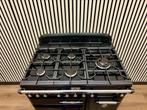 Luxe Falcon Classic de Luxe 5 pits + 3 ovens zwart 90 cm, Fornello Esperta, Ophalen of Verzenden, Zo goed als nieuw, Energieklasse A of zuiniger