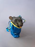 Taxidermy Rat in ikea zak, Ophalen of Verzenden, Nieuw, Boerderijdier, Opgezet dier