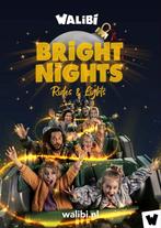 3x Walibi Bright Nights tickets 28 December, Drie personen of meer, Ticket of Toegangskaart