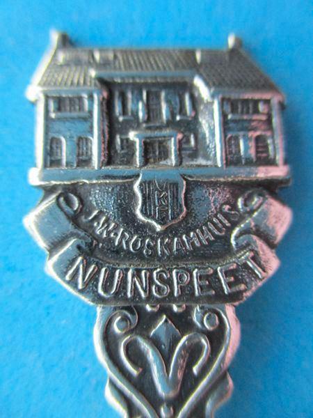 (A2124) Nunspeet J W Roskamhuis, Verzamelen, Porselein, Kristal en Bestek, Gebruikt, Bestek, Overige materialen, Ophalen of Verzenden