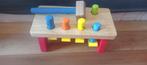 houten hamer tafel, Kinderen en Baby's, Speelgoed | Houten speelgoed, Overige typen, Gebruikt, Ophalen of Verzenden