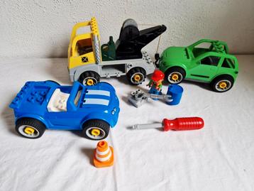 Duplo beginnend Toolo 3 auto's met schroevendraaier beschikbaar voor biedingen