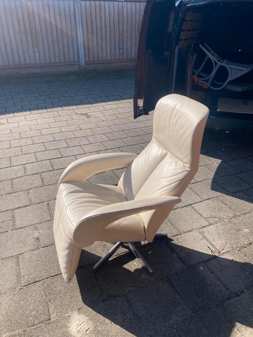 Jori Relax Fauteuil - Zo Goed Als Nieuw!, Huis en Inrichting, Fauteuils, Zo goed als nieuw, Leer, 75 tot 100 cm, Ophalen