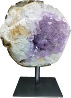 Amethist op standaard - OS13, Verzamelen, Mineralen en Fossielen, Ophalen of Verzenden, Mineraal
