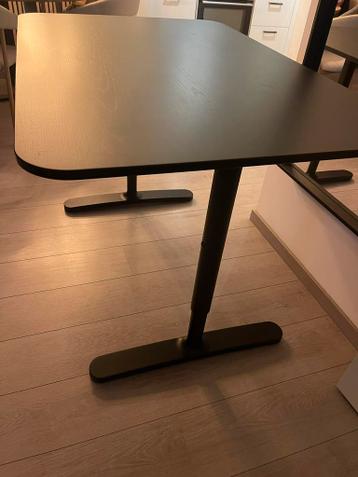 Ikea bekant zwart bureau 120x80 - afbeelding 3