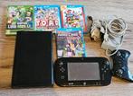 Wii U console, gamepad, controller en 4 spellen, Met 1 controller, Zo goed als nieuw, Ophalen