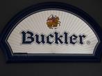 Heineken Buckler Bier Spiegel, Verzamelen, Biermerken, Ophalen of Verzenden, Gebruikt, Reclamebord, Plaat of Schild, Heineken