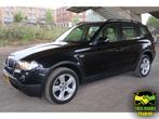 BMW X3 2.0i Executive 4WD (bj 2007), Auto's, Beige, 4 cilinders, 150 pk, Zwart