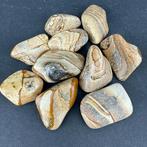 Landschaps Jaspis trommelsteen uit Zuid-Afrika, Verzamelen, Mineralen en Fossielen, Ophalen of Verzenden, Mineraal