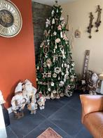 Kunstkerstboom 2.40 meter inclusief de spullen in de boom, Ophalen, Zo goed als nieuw