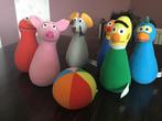 Sesamstraat pluche kegelset, Kinderen en Baby's, Ophalen of Verzenden, Zo goed als nieuw, Overige typen