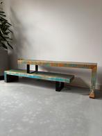 Uniek tv meubel ibiza style, Huis en Inrichting, Ophalen, Teakhout, Zo goed als nieuw, Minder dan 100 cm