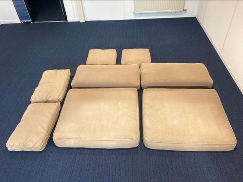 Kussens van canvas van 3,5 zitsbank, bieden svp., Huis en Inrichting, Woonaccessoires | Kussens, Gebruikt, Vierkant, Ophalen