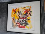 Lou thissen, Antiek en Kunst, Kunst | Schilderijen | Abstract, Ophalen of Verzenden