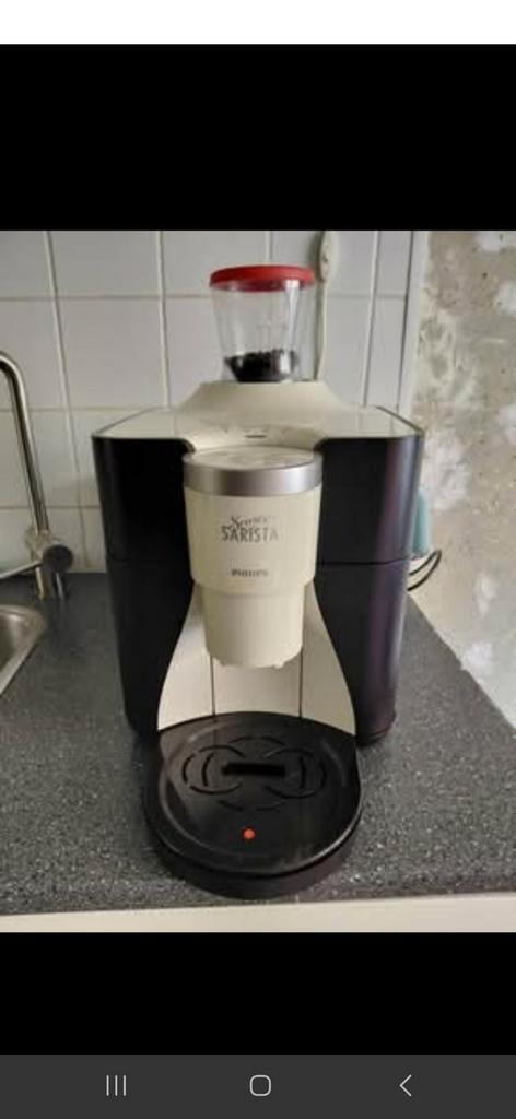 Senseo Sarista, Witgoed en Apparatuur, Koffiezetapparaten, Zo goed als nieuw, Koffiebonen, Koffiemachine, Ophalen