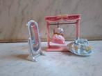 Sylvanian families kleedruimteset spiegel, Ophalen of Verzenden, Gebruikt, Poppenhuis