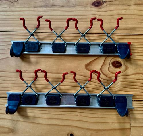 Bruns Gereedschapshouders – Set van 2 | Wandrek met Haken, Doe-het-zelf en Verbouw, Gereedschap | Handgereedschap, Zo goed als nieuw