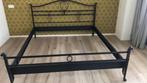 Gietijzeren Italiaans 2p bed/ombouw + bijpassende tafeltjes, Huis en Inrichting, Slaapkamer | Bedden, Ophalen, Overige materialen