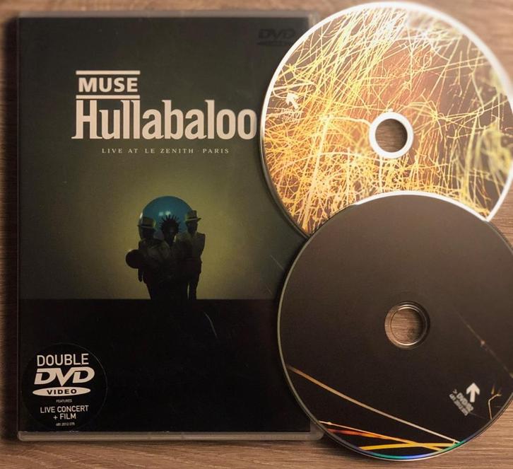 MUSE - Hullabaloo: Live at Le Zenith Paris ( 2DVD )VD), Cd's en Dvd's, Dvd's | Muziek en Concerten, Zo goed als nieuw, Muziek en Concerten