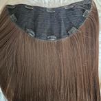 Clip-in Extensions, V/U-Part Pruik, Ophalen of Verzenden, Zo goed als nieuw, Pruik of Haarverlenging