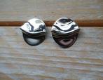 fraaie zilver kleurige oorbellen, Ophalen of Verzenden, Zilver, Overige materialen, Knopjes of Stekers