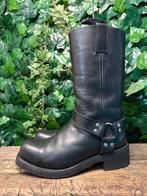 Bijna Nieuwe vintage biker boots van Sendra maat 44, Kleding | Heren, Schoenen, Sendra, Zwart, Boots, Ophalen of Verzenden