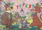 Yogi Beer Jinks en Muizen Puzzel Compleet, 1964, Verzenden, Meer dan 50 stukjes, Gebruikt
