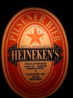 Leuke heineken ovale lamp, Verzamelen, Ophalen of Verzenden, Zo goed als nieuw, Lichtbak of (neon) lamp