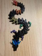 Flexibele Draak met Kleurrijke Accenten, Verzamelen, Poppetjes en Figuurtjes, Ophalen of Verzenden, Zo goed als nieuw