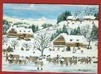 Kunst - Betsy Ross Koller - Winter in de Alpen - 1993 (Utr.), Ophalen of Verzenden, 1980 tot heden, Gelopen, Cultuur en Media