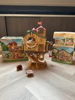 Sylvanian Families Boomhut & Blokhut Set, Ophalen of Verzenden, Zo goed als nieuw, Poppenhuis