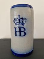Antieke bierpul van HB - Hofbräuhaus München (1 liter), Ophalen of Verzenden, Gebruikt, Pul(len), Overige merken