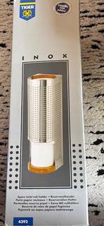 Tiger Inox Toiletrolhouder - Nieuw!, Ophalen of Verzenden, Nieuw