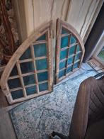 2 mooie en grote boog ramen brocante, Ophalen