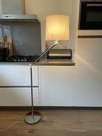 IKEA SAMTID sfeervolle vloerlamp met knikarm, Huis en Inrichting, Lampen | Vloerlampen, Ophalen, Zo goed als nieuw, Metaal, 150 tot 200 cm