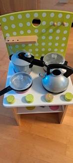 Kinderkeuken van hout, Ophalen, Gebruikt