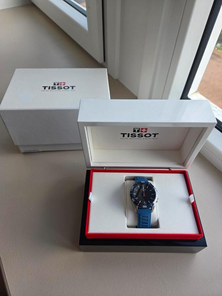 Nieuwe Tissot T-Touch Connect Sport Blauw hybride smartwatch, Sieraden, Tassen en Uiterlijk, Horloges | Heren, Nieuw, Polshorloge