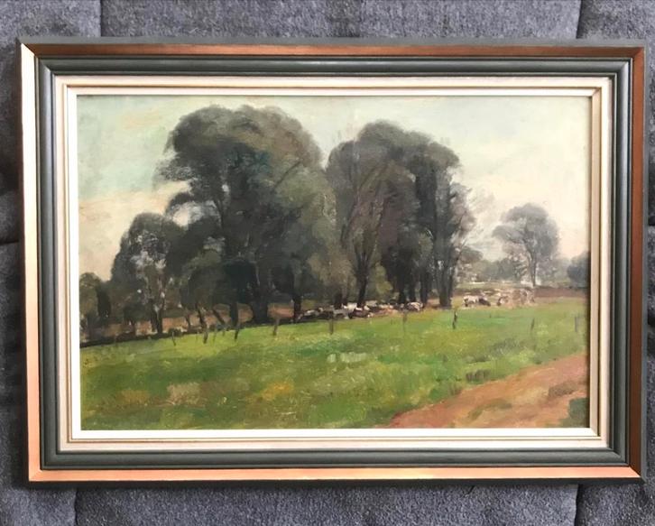 Cor noltee, Haagse school, Dordrecht , Koeien in weiland, Antiek en Kunst, Kunst | Schilderijen | Klassiek, Ophalen of Verzenden