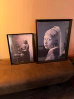 Meisje met de Parel & Melkmeisje, Antiek en Kunst, Kunst | Schilderijen | Klassiek, Ophalen of Verzenden