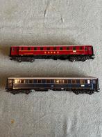 2 Märklin H0 Personenwagons, Hobby en Vrije tijd, Modeltreinen | H0, Wisselstroom, Wagon, Ophalen of Verzenden, Zo goed als nieuw
