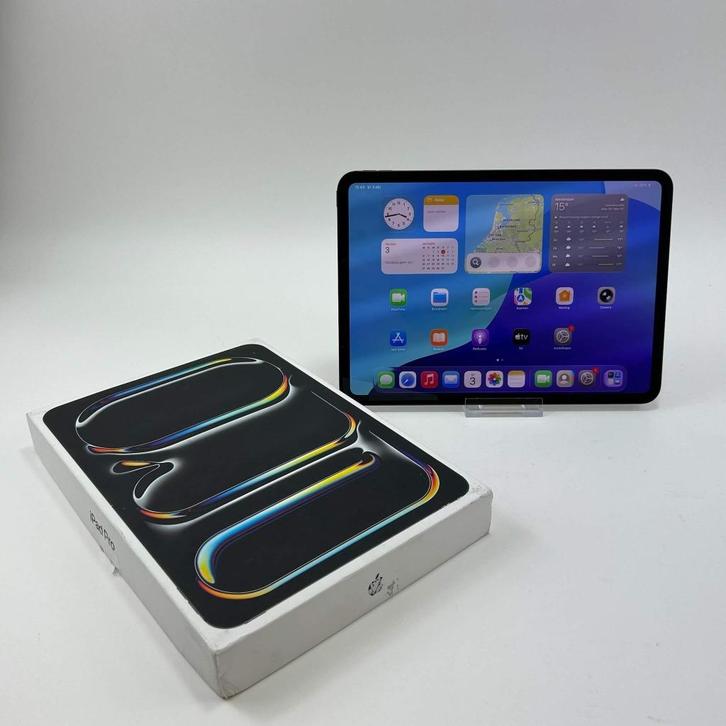 iPad Pro 11 – Space Black – 256GB – Apple M4, Computers en Software, Apple iPads, Zo goed als nieuw, Apple iPad Pro, Wi-Fi, 11 inch