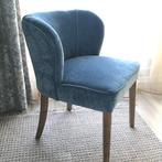 Vintage ocean blue armchair Riviera Maison, Blauw, Zo goed als nieuw, Eén, Hout